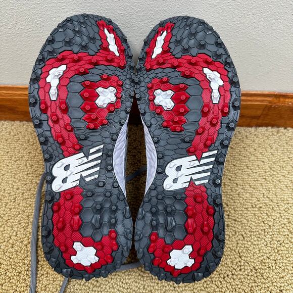 NEW New Balance Men's Fresh Foam Contend Golf Shoes Grey/Charcoal 8 - Picture 8 of 11